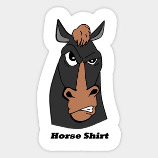 Horse Shirt Sticker